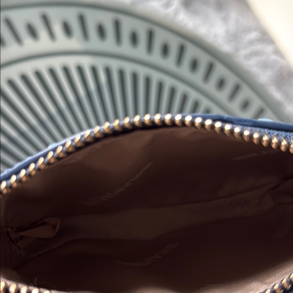 Brahmin Britt Serenity Ombré Melbourne Leather Crocodile Embossed Coin Pouch - Picture 8 of 10